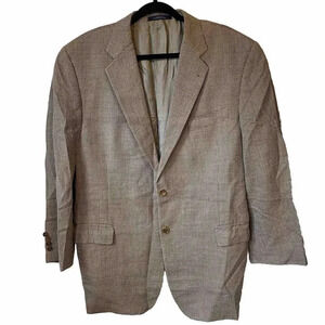 JOSEPH ABBOUD nordstrom Silk Wool Suit blazer jacket sport coat 44 R Pockets